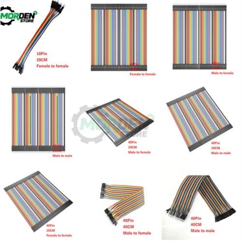 Dupont Jumper Line wire Male to Male Female to Male Female Jumper Wire Eclectic Cable cord for DIY Kits