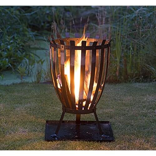 Outdoor leisure bonfire party stove bonfire heater barbecue rack firewood basket oven campfire open camp fire warm furnace