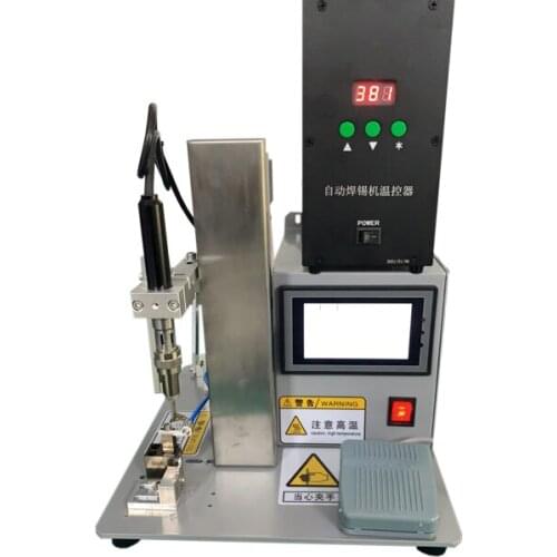 Semi-automatic switch connecting wire soldering equipment Micro switch Connector Soldering machine