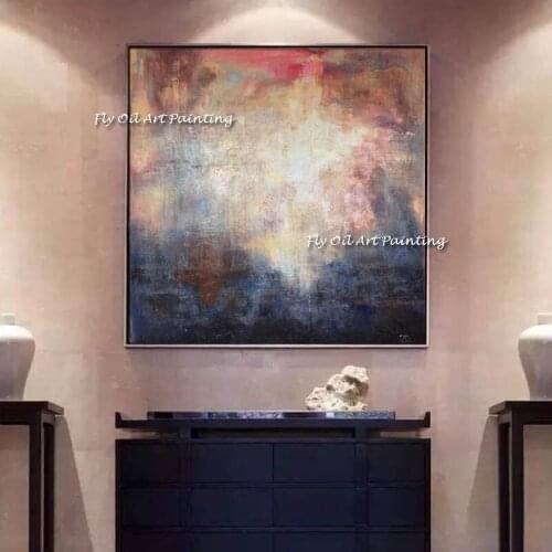 Hand Painted Modern Oil Painting Wall Decoration abstract painting Room Decor Painting Canvas artwork wall picture