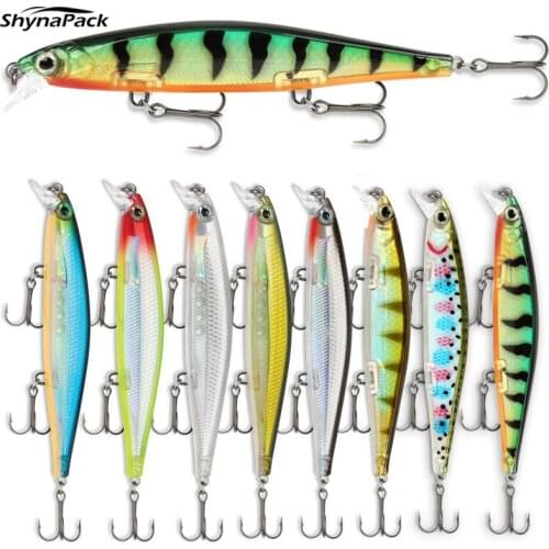 Minnow Sinking fishing lure 110mm 13g Saltwater wobbler big fish Jerkbaits Crankbait swimbait Carp Tuna for fishing Accessories