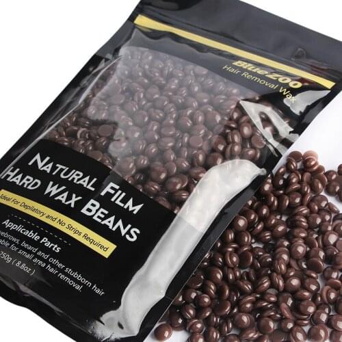 1 bag Chocolate Flavor Wax Beans 250G Professional Body Bikini Hair Removal Depilatory Cream Waxing Kit Pro Wax Diagnostic Tool