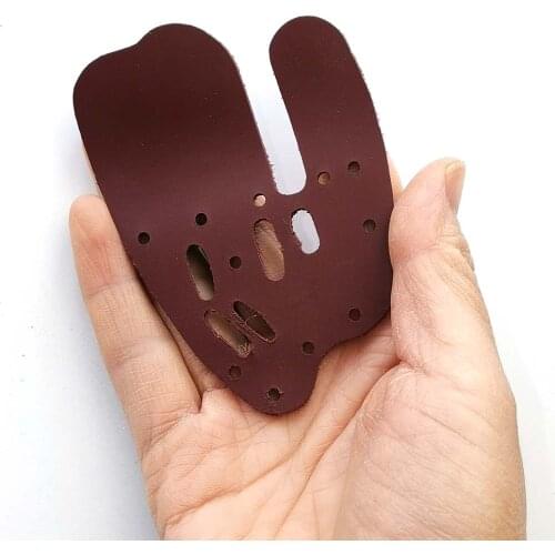 1PC DECUT Archery Finger Tab Replacement HockII and Hock3 Leather Finger Tab Replacement