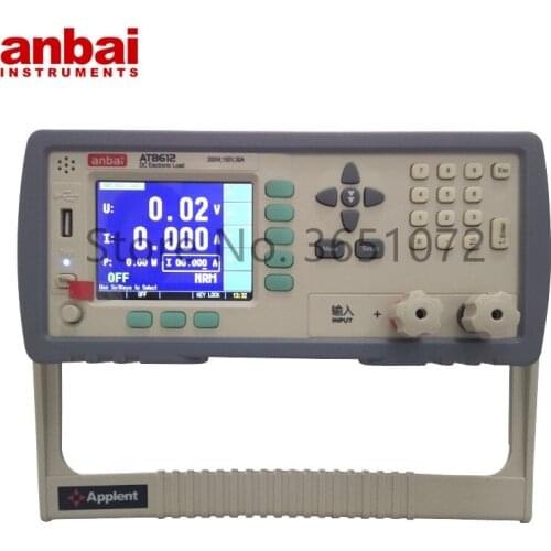 AT8612 Programmable 300W 300V 30A DC Electronic Load