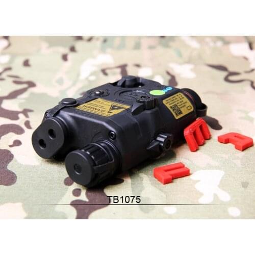 BK/DE/FG Outdoor FMA Tactical Military PEQ LA5-C Upgrade Version LED White light + Green laser with IR Lenses Battery case