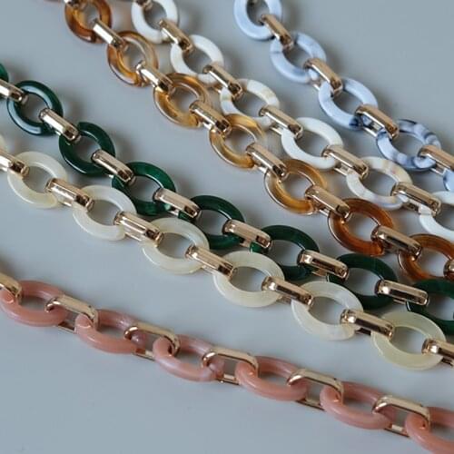 Acrylic Bags Chains Womens Bag Strap Shoulder Bag Handbag Purse DIY Detachable Bag Chain Strap Belt Strap Bag Parts Accessories