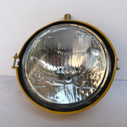 Excavator/Loader/Plug-in Construction Machinery General Vacuum Round Iron Shell Work Light 12/24V