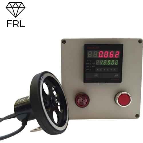 Electronic Metering Device with Encoder Meter Meter Wheel Two Sets of Output Metering Length Controller 300mm