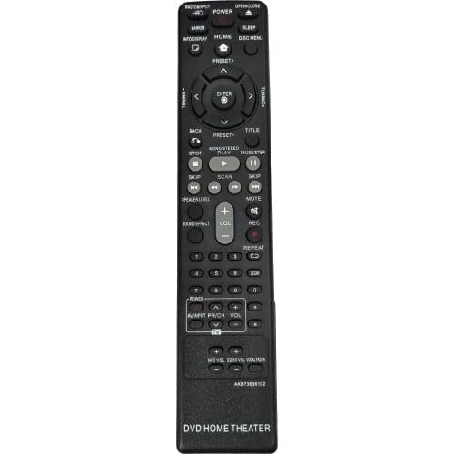 Hot Sale AKB73636102 For LG Home Theater DVD Remote Control For DH4130S LHD625 HT532 HT805 Fernbedienung
