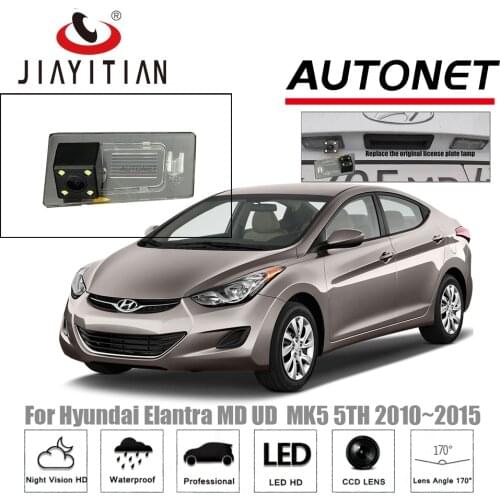 JIAYITIAN Rear View Camera For Hyundai Elantra MD/UD MK5 Avante i35 Elantra Inokom 2010~2015 CCD Night Vision Reverse Camera
