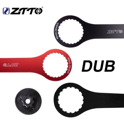 ZTTO Bicycle DUB BB Bottom Brackets Wrench 44mm 46mm 16 24 notch Install Repair for BB51 BB52 Bike Tool Spanner 1PC