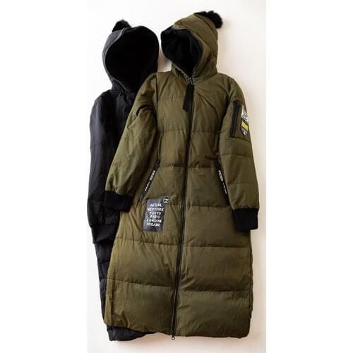 LDKVGSU Women's Down Jackets With A Hood