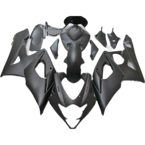 Motorcycle Fairings for SUZUKI GSXR1000 2005 2006 Matte Black Injection molding fairing kit GSXR 1000 K5 K6 PN201