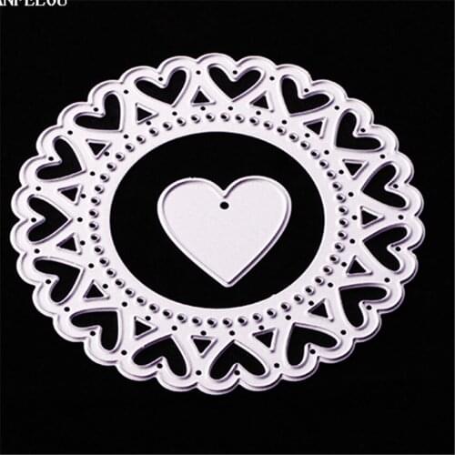 PANFELOU Easter Multilayer love Scrapbooking DIY album cards paper die metal craft stencils punch cuts dies cutting