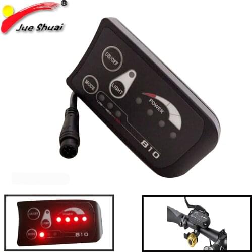 Electric Bicycle Computer Cycling LED Display 250mm Cable Plug 36 V Speedometer Mountain Bike Battery Power Sign Stopwatch Kit