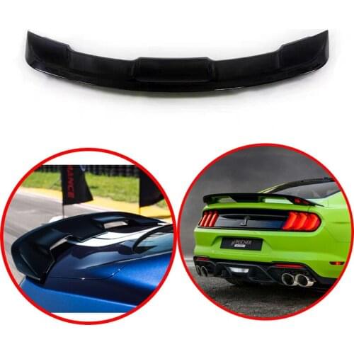 High Quality For Ford Mustang Shelby GT500 2015 2016 2017 2018 2019 2020 ABS material Spoiler Rear Wing