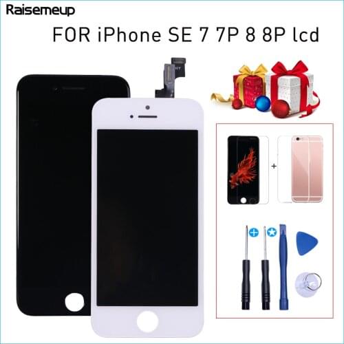 High quality LCD Display for iPhone SE Touch Screen Digitizer Complete Assembly for iPhone 8 7 Plus Screen Display Replacement