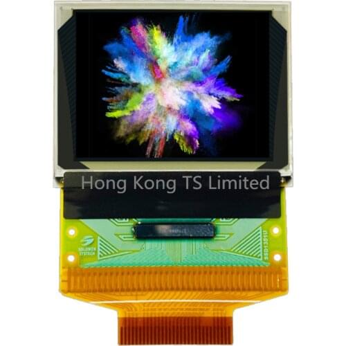 1.29 inch OLED color display plug-in 30PIN128*96 dot matrix SSD1351 driver 2.4-3.5V