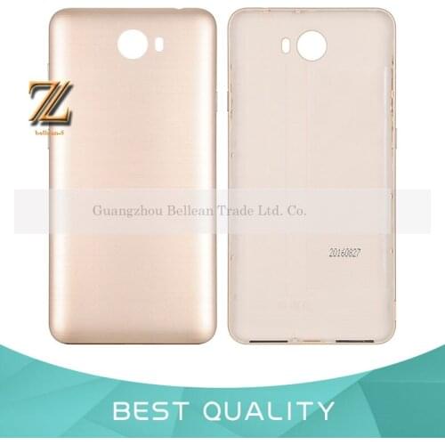 1pcs For Huawei Y5II Back Cover Case For Huawei Y6-2 Y6II Housing Case Battery Back Rear Door Assembly Free Russian