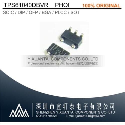 10PCS/LOT 100% original TPS61040DBVR TPS61040 61040 PHOI SOT23-5