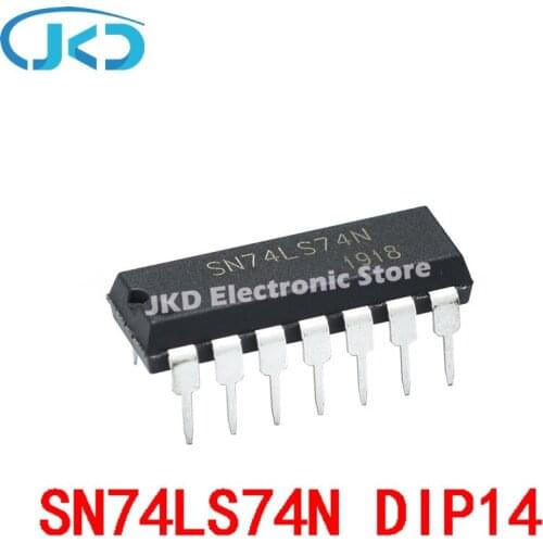 10pcs SN74LS74N 74LS74N 74LS74 DIP-14 New IC