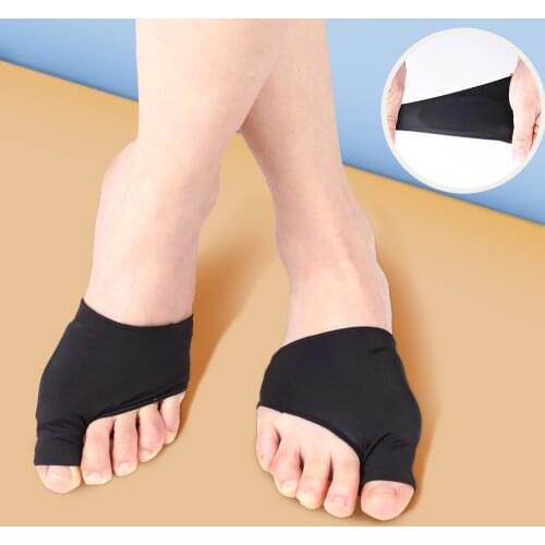 2pcs/pair Enhanced Toe Hallux Valgus Braces Big Toe Orthopedic Pain Relieve Bone Thumb Sleeve Bunion Corrector Socks Separator