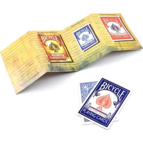 3D Advertising Magic Tricks Funny Close Up Magia Illusion Mentalism Gimmick Props Comedy Card Deck Appearing Magie for Magicians