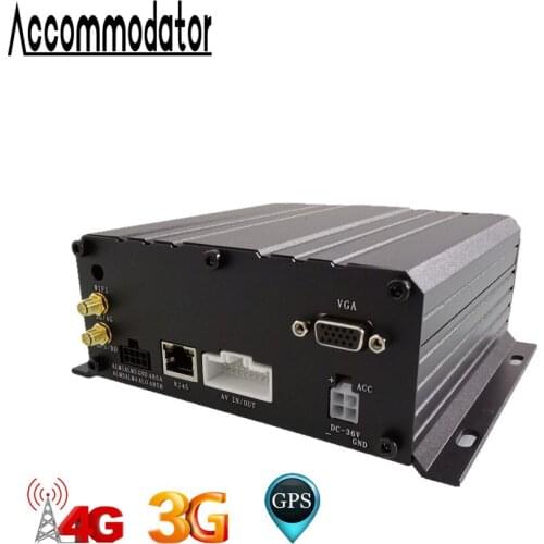 4channels AHD 1080P HDD SD Card Taxi Trailer Truck Vehicle Car School Bus GPS 3G 4G Mobile DVR