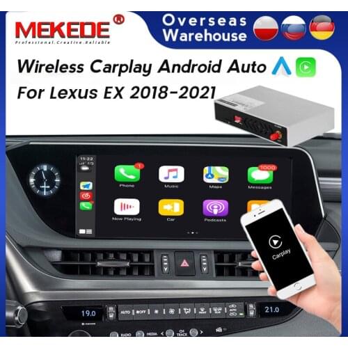 Car Multimedia Video Ai Android 9.0 Box Recorder For Lexus ES 2015-2019 Wireless Apple Carplay TV Box Mirror screen