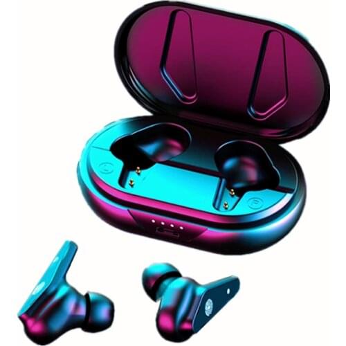 Wireless earphone 0 delay A2DP audio 9D Stereo surround sound Sports Waterproof Headphone 5.0 Bluetooth headsets
