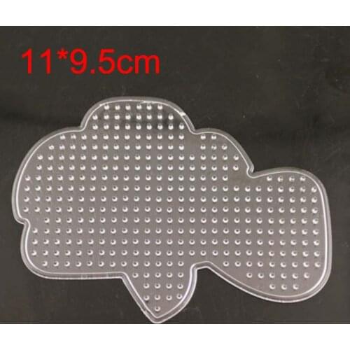 Large Pegboards for Perler Bead Clear Square Design Board Template Toy YH-17