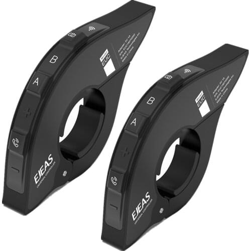 A Pair EJEAS EUC Bluetooth 4.1 Motorcycle Handlebar Remote Control Compatible with Quick 20 and E300 Motor Intercoms