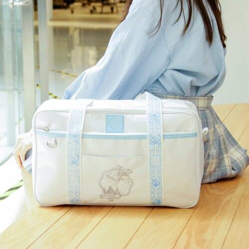 Grandmaster of Demonic Cultivation MDZS Wei Wuxian Lan Wangji Transparent Itabag Shoulder Bag Harajuku Anime JK Uniform Handbag