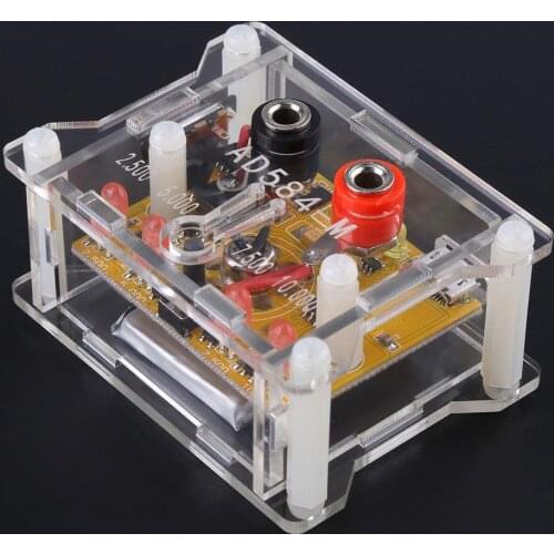 Hot Sale AD584 4 Channel 2.5V/7.5V/5V/10V High Precision Voltage Reference Module With Transparent Housing