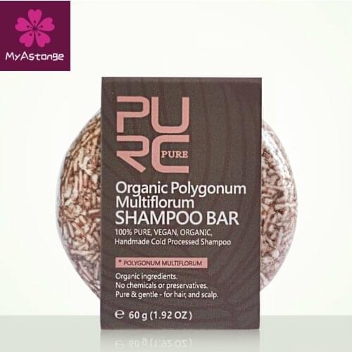 Organic Polygonum Shampoo Bar 100% PURE and Polygonum Handmade Cold Processed Hair Shampoo No Chemicals Or Preservatives