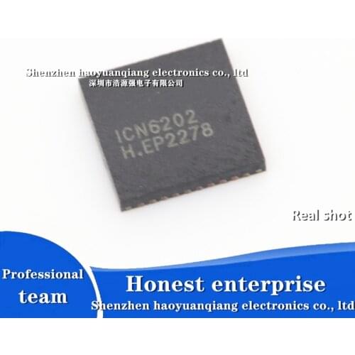 2PCS Free shipping original authentic ICN6202 QFN40 MIPI DSI to LVDS bridge chip signal conversion IC