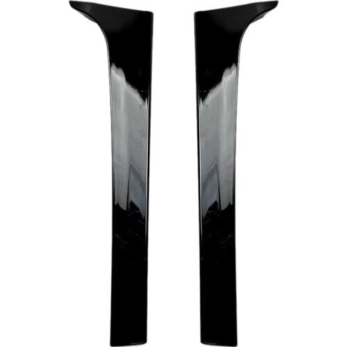 Rear Side Wing Roof Spoiler Stickers Trim Cover Gloss Black for Volkswagen Teramont Atlas -2020