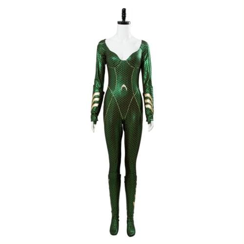 2018 Aquaman Mera Jumpsuit Outfit Cosplay Costume