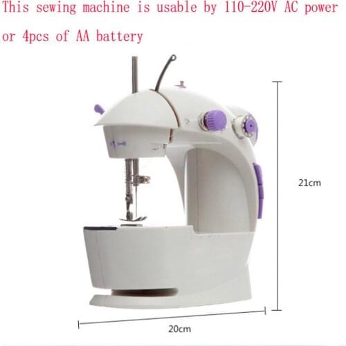50pcs Household mini sewing machine hand held sewing machine