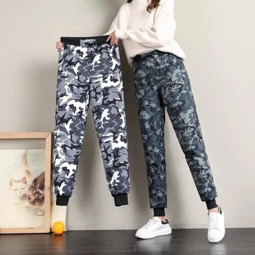 Cexvbyj Women's Camouflage Pants