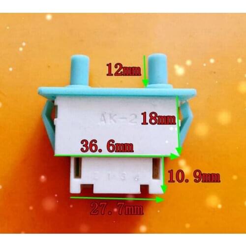 Refrigerator Parts Fridge Door Switch 250V 0.25A/125V 0.5A with 4 pins