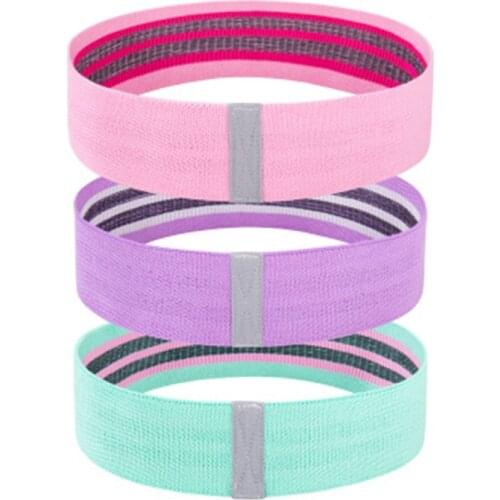 Resistance Bands Fitness Booty Bands 3-Piece Set Fitness Rubber Expander Elastic Band for Home Workout Exercise Equipment 1