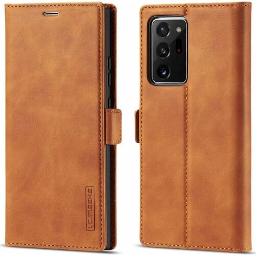 For Samsung Galaxy Note 20 Ultra 10 S20 Plus FE 5G S10 S9 A51 M40S A71 M70S A11 M11 Case Flip Leather Cover Magnet Buckle Funda