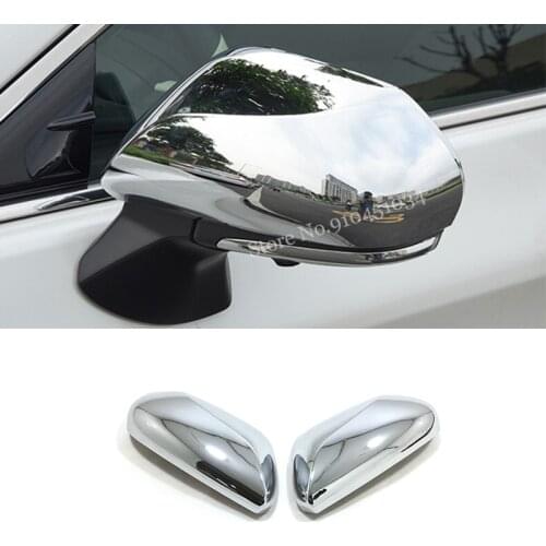 ABS Chrome For Toyota Avalon 2018 19 20 2021 Car side door rearview mirror cover Cover Trim Sticker Car Styling Accessories 2pcs