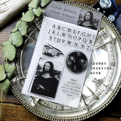 KLJUYP Clear Stamps Scrapbook Paper Craft Clear stamp scrapbooking 276