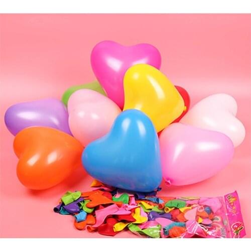 15pcs/lot Latex Balloons 2.2g Candy Color heart Ballon Wedding Decorations Supplies Baby Shower Kids Boy Girl Party Balloons