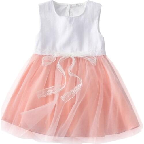 YOYOSHOW Summer new girls' dresses fashion girls dresses 1-5 years old girls' dresses