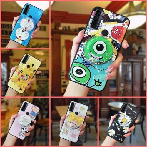 Soft Case Dirt-resistant Phone Case For TCL 20 SE Cover Fashion Design Anti-knock Back Cover
