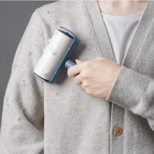 Lint Sticking Roller Reusable Cleaner Hair Remover Pet Dog Hair Handle Brush Dust Clothes Fabric Fluff Tearable Home Accessories
