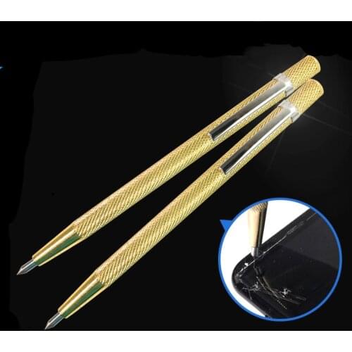Cutting Tool for Glass Cutter Carbide Scriber Hard Metal Tile Cutting Machine Diamond Lettering Tool Pen Glass Knife